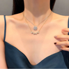 Laden Sie das Bild in den Galerie-Viewer, (1+1 Gratis) Herz-Kleeblatt Halskette